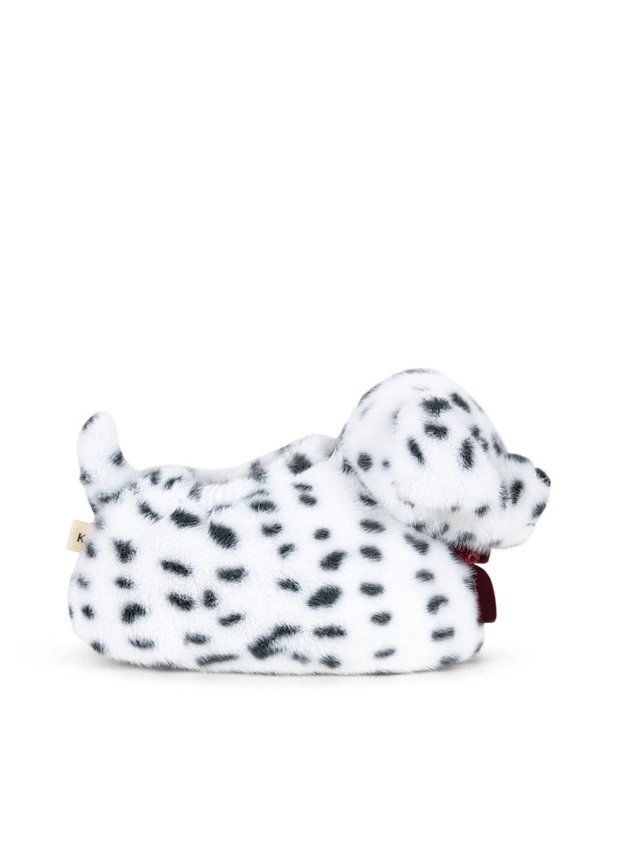 Konges Sløjd Dalmatian Footies in Beige and Black