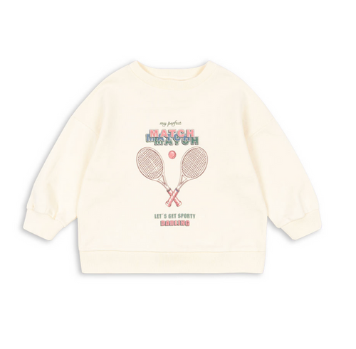 Konges Slojd Loupy Lou Sweatshirt in Tennis Match