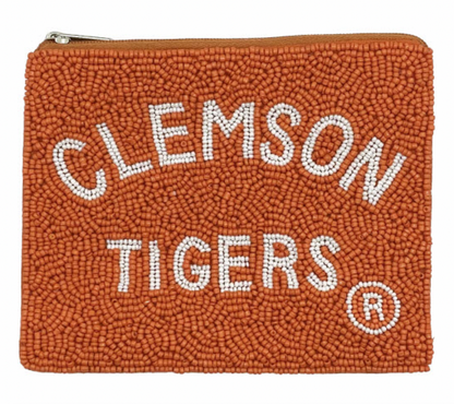 LA Chic Collegiate Beaded Coin Pouch