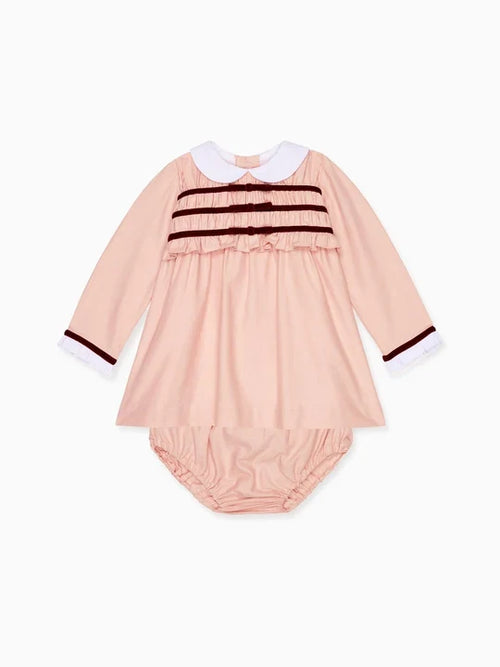 La Coqueta Garcia Baby Dress in Pink
