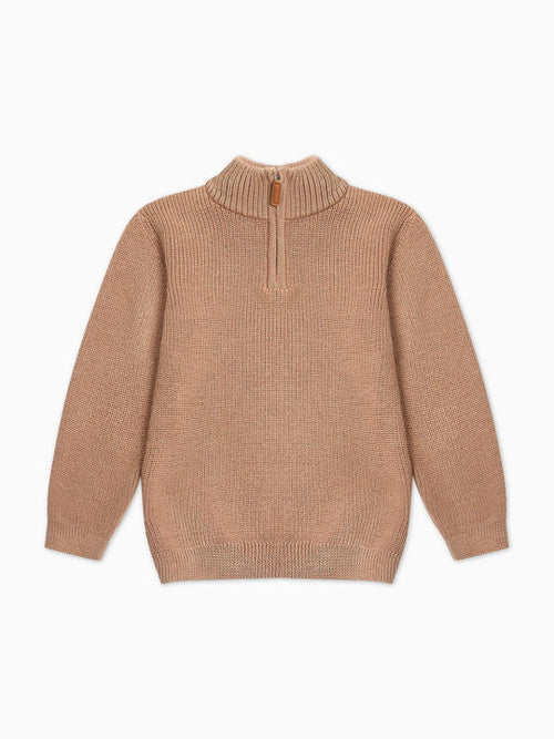 La Coqueta Sonny Jumper in Camel