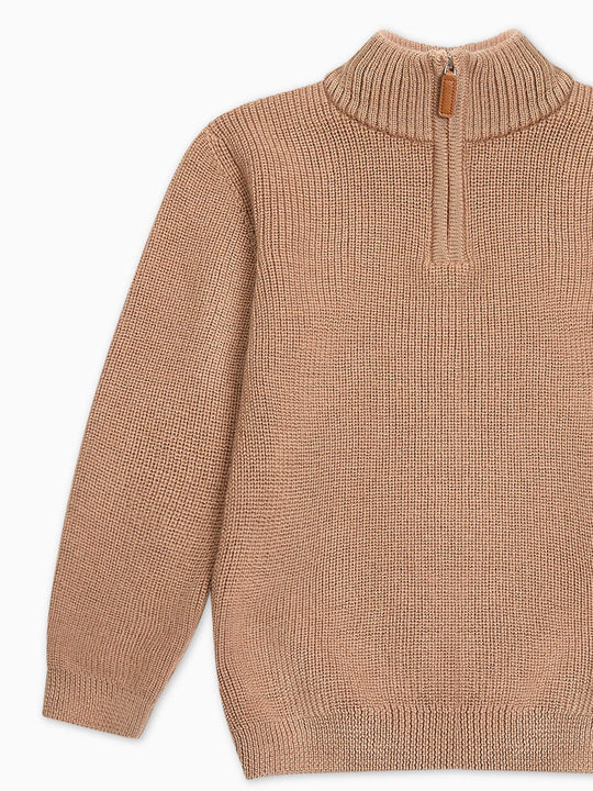 La Coqueta Sonny Jumper in Camel
