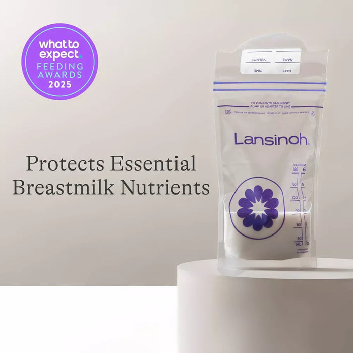 Lansinoh Breastmilk Storage Bags – 50 Count – 6 Pack