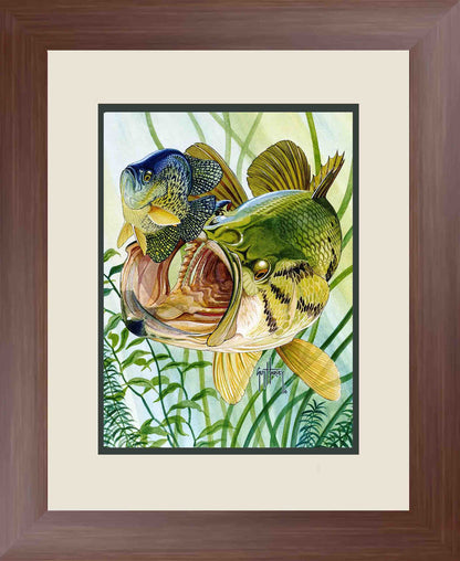 "Largemouth and Crappie" Limited Edition Print
