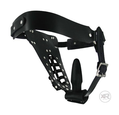 Leather Male Chastity Belt