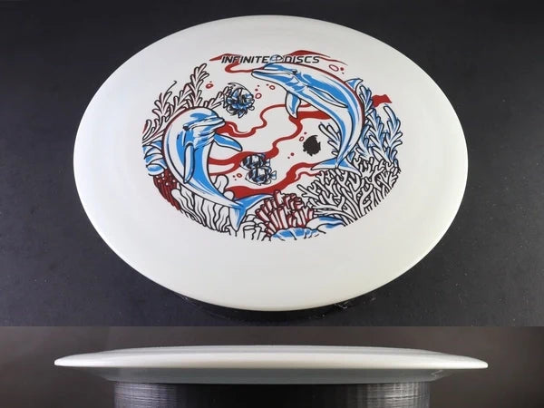 174g White Infinite Dolphins