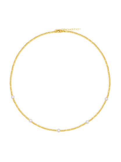 LeMel Anna Pearl Beaded Necklace