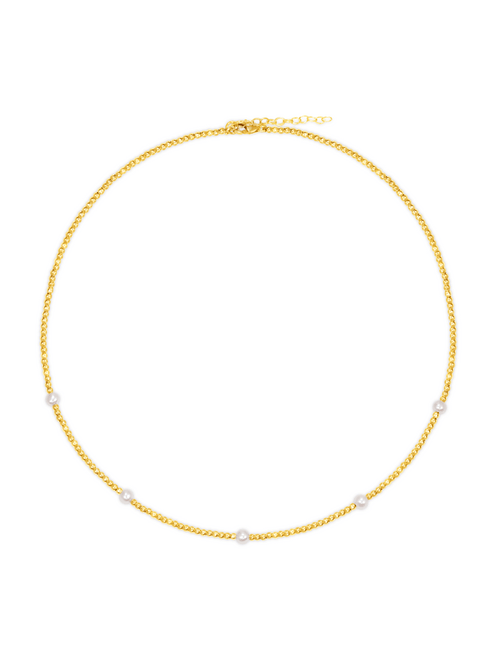 LeMel Anna Pearl Beaded Necklace