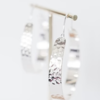 Leslie Curtis Boston Hoop Earrings