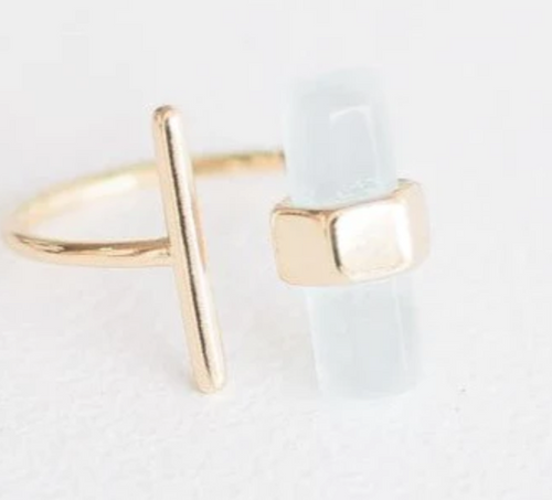 Leslie Curtis Crawford Quartz Ring