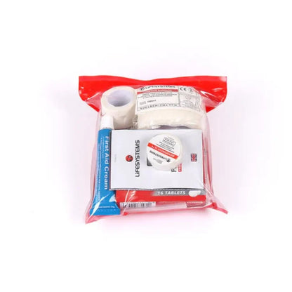 Lifesystems Light And Dry Pro First Aid Kit Loktop waterpoof bag with contents  on a white background