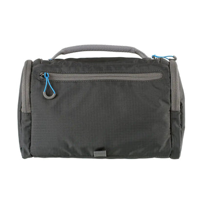 Lifeventure Travel Wash Holdall Grey shown from the rear on a white background