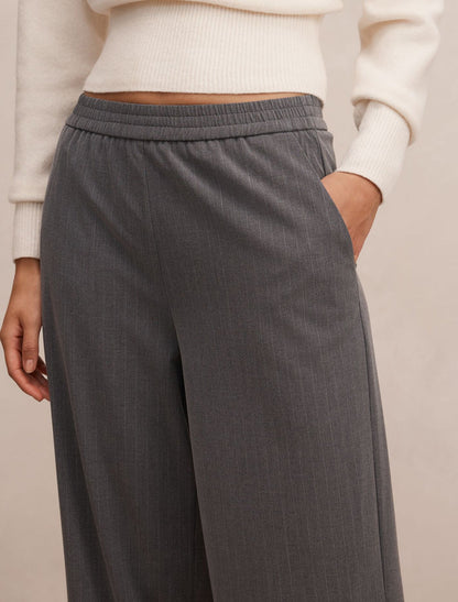 Liliana Elastic Pinstripe Pants Forever New