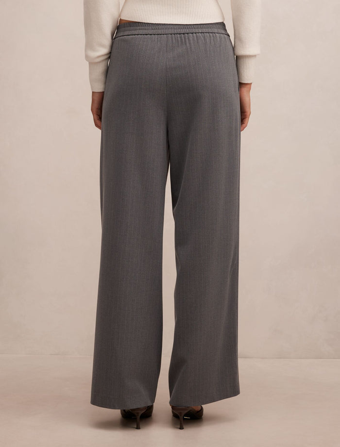 Liliana Elastic Pinstripe Pants Forever New