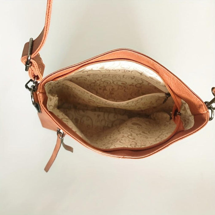 Lina | Sac à bandoulière vintage à motif échiquier