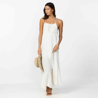 Lisbon Maxi Dress - Winter White
