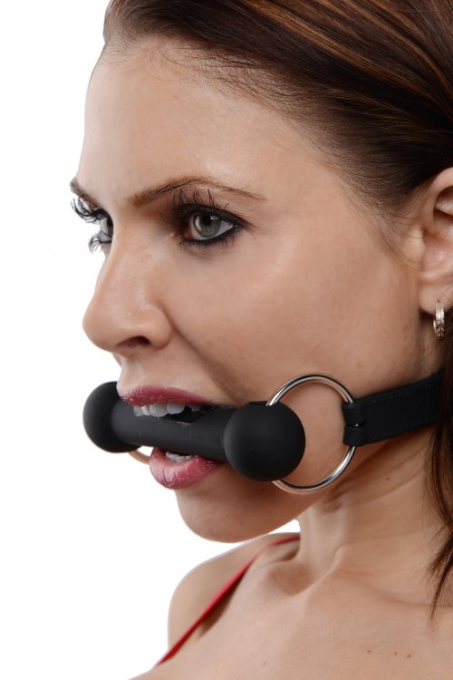 Locking Silicone Bit Gag Image 2