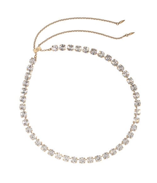 Loren Hope - Arista Slider Necklace in Crystal