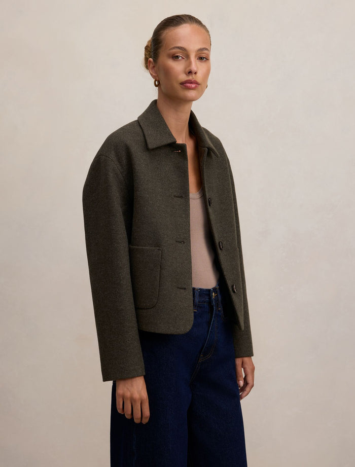 Luna Patch Pocket Jacket Forever New