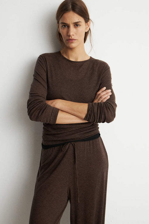 BROWN MELANGE