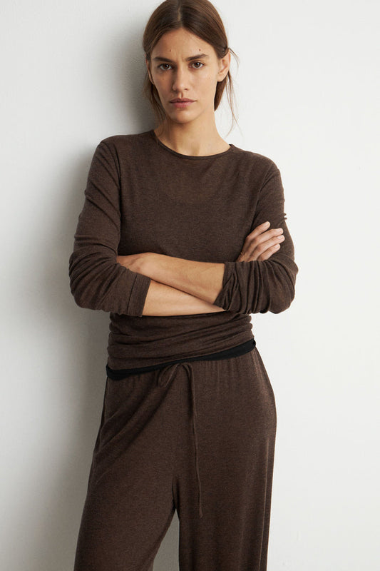 BROWN MELANGE