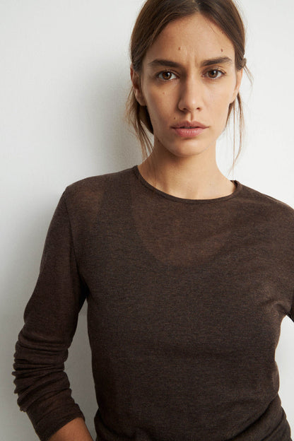 BROWN MELANGE