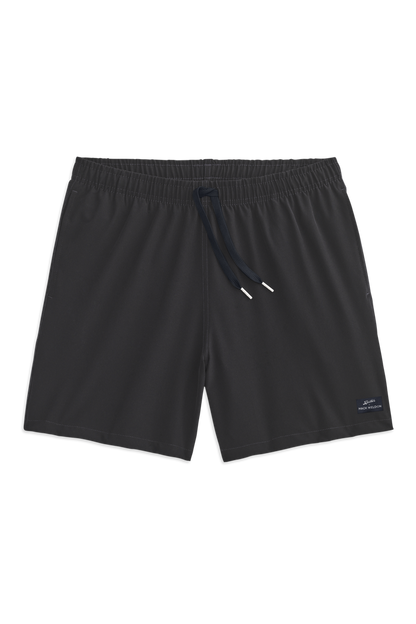 Front view of Bather Swim suit in Black