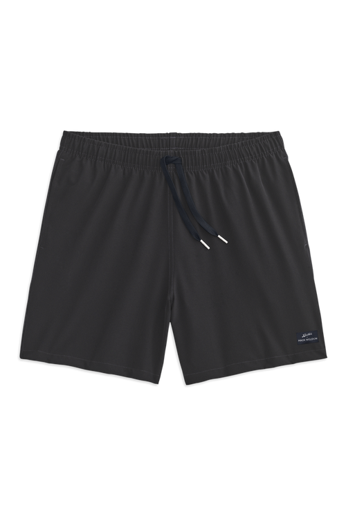 Front view of Bather Swim suit in Black