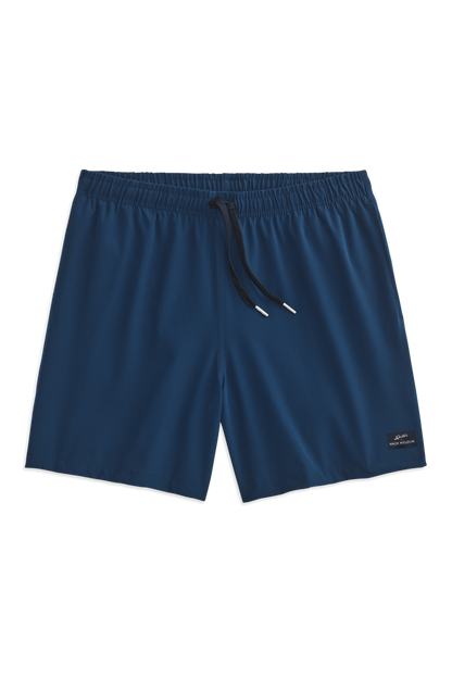 Front view of Bather Swim suit in Racing Blue