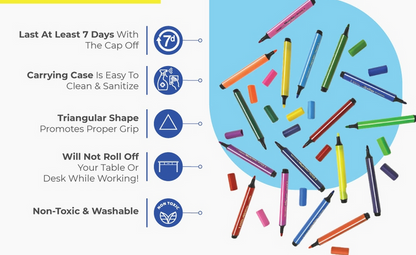 Magic Stix Washable Acrylic Markers