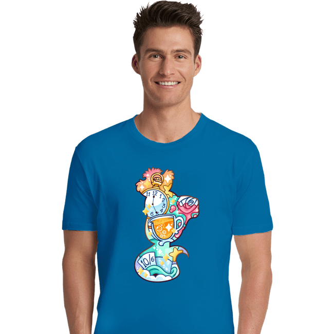Premium Shirts, Unisex / Small / Sapphire