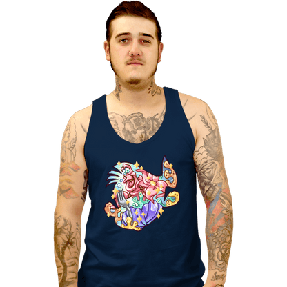 Tank Top, Unisex / Small / Navy
