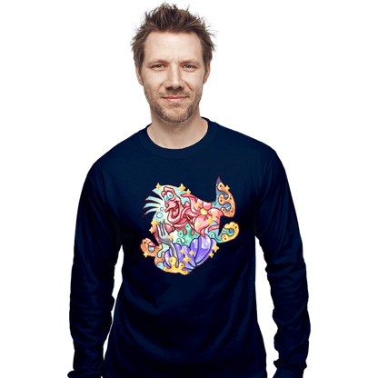 Long Sleeve Shirts, Unisex / Small / Navy