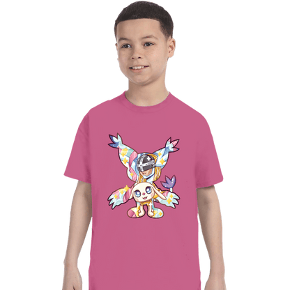 Shirts T-Shirts, Youth / XS / Azalea Magical Silhouettes - Gatomon