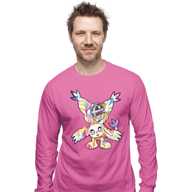 Long Sleeve Shirts, Unisex / Small / Azalea