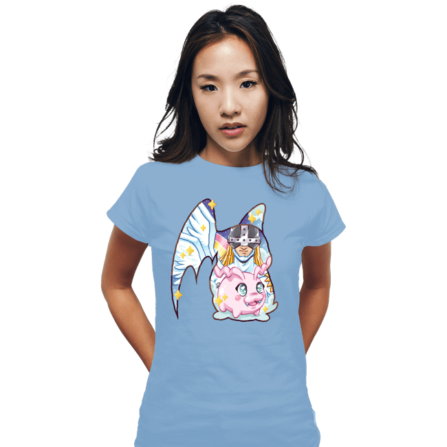 Fitted Shirts, Woman / Small / Powder Blue