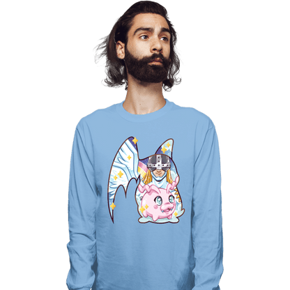 Long Sleeve Shirts, Unisex / Small / Powder Blue