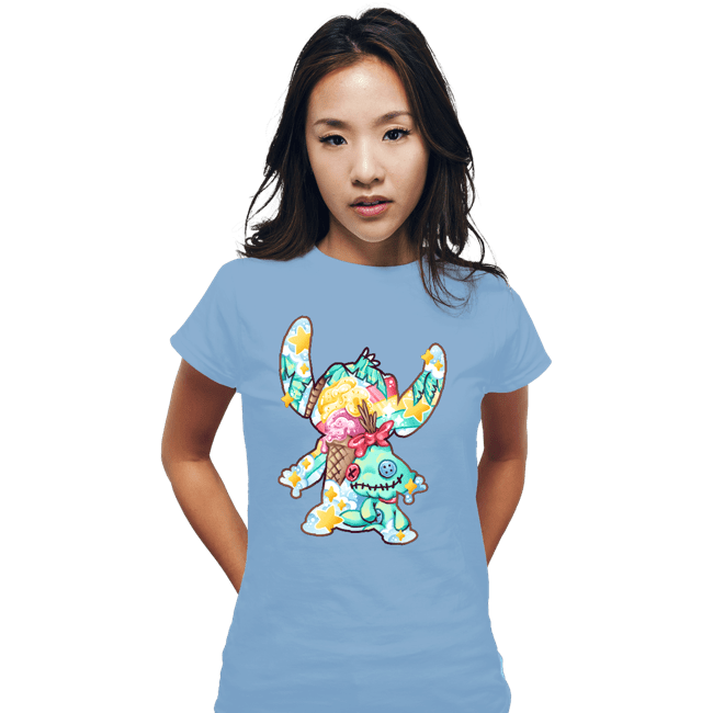 Fitted Shirts, Woman / Small / Powder Blue