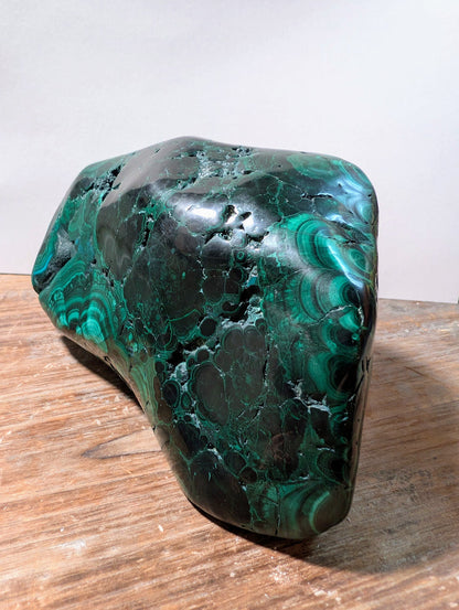 Malachite Free Form A - Sacramento Crystal Co.