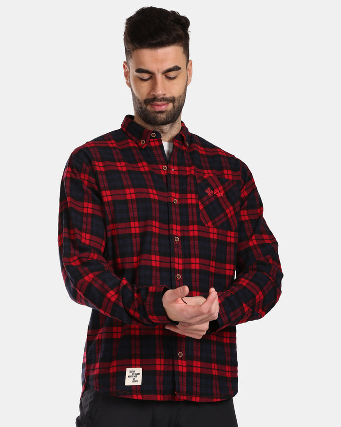 Herrenhemd aus Baumwollflanell Kilpi FLANNY-M