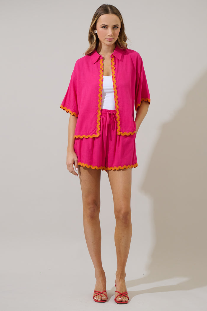 Marnie Linen Button Up Shirt