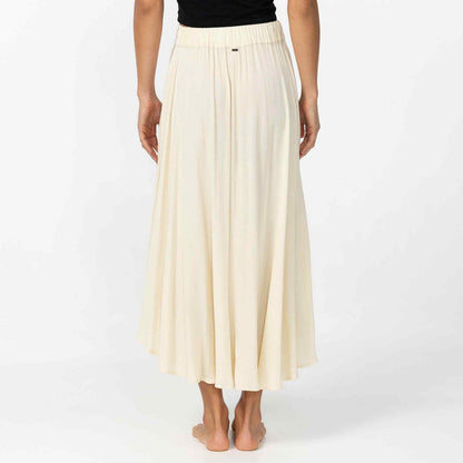Marnie Solid Skirt - Tapioca