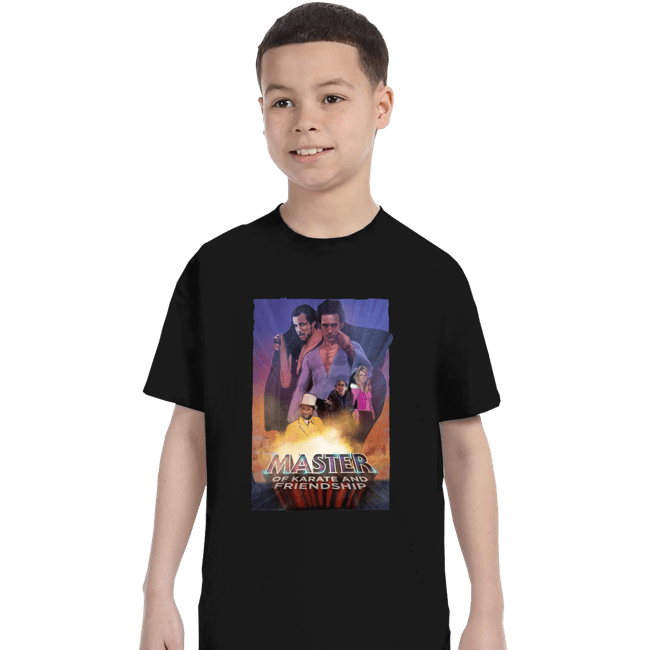 Daily_Deal_Shirts T-Shirts, Youth / XS / Black Master of Karate And Friendship
