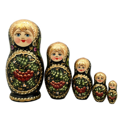 Traditional russian babushka