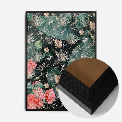 21x30cm | 8¼ x 11¾in / Black Wood Frame