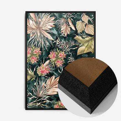 21x30cm | 8¼ x 11¾in / Black Wood Frame