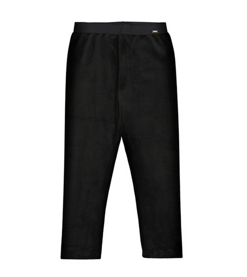 Mayoral Velvet Legging in Black