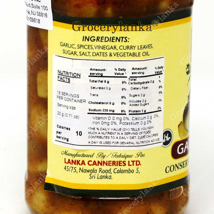 MD Garlic Pickle 375g
