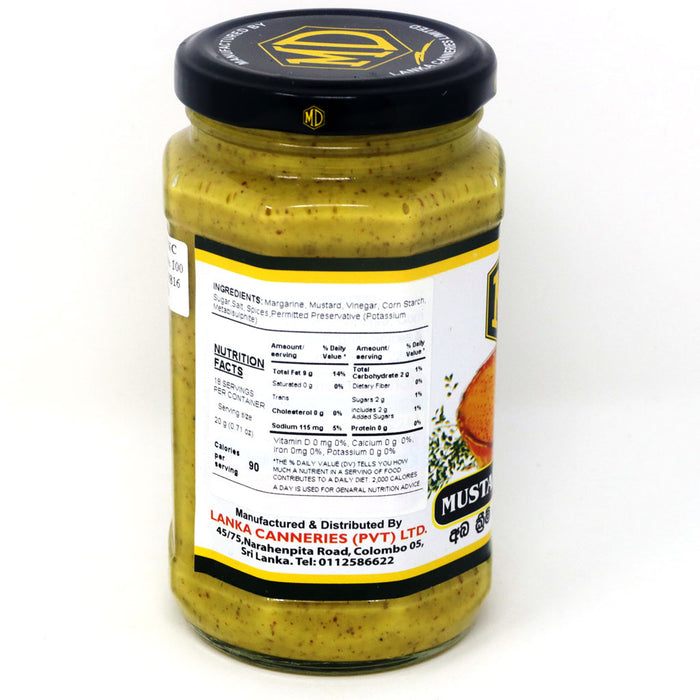 MD Mustard Cream 360g