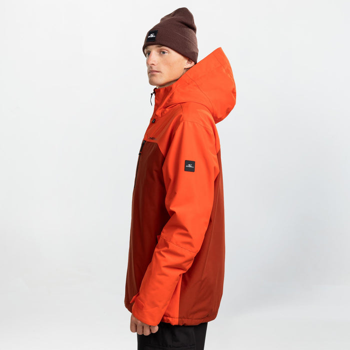 Men's Cruz Duo Snow Jacket - Flame Colour Block
